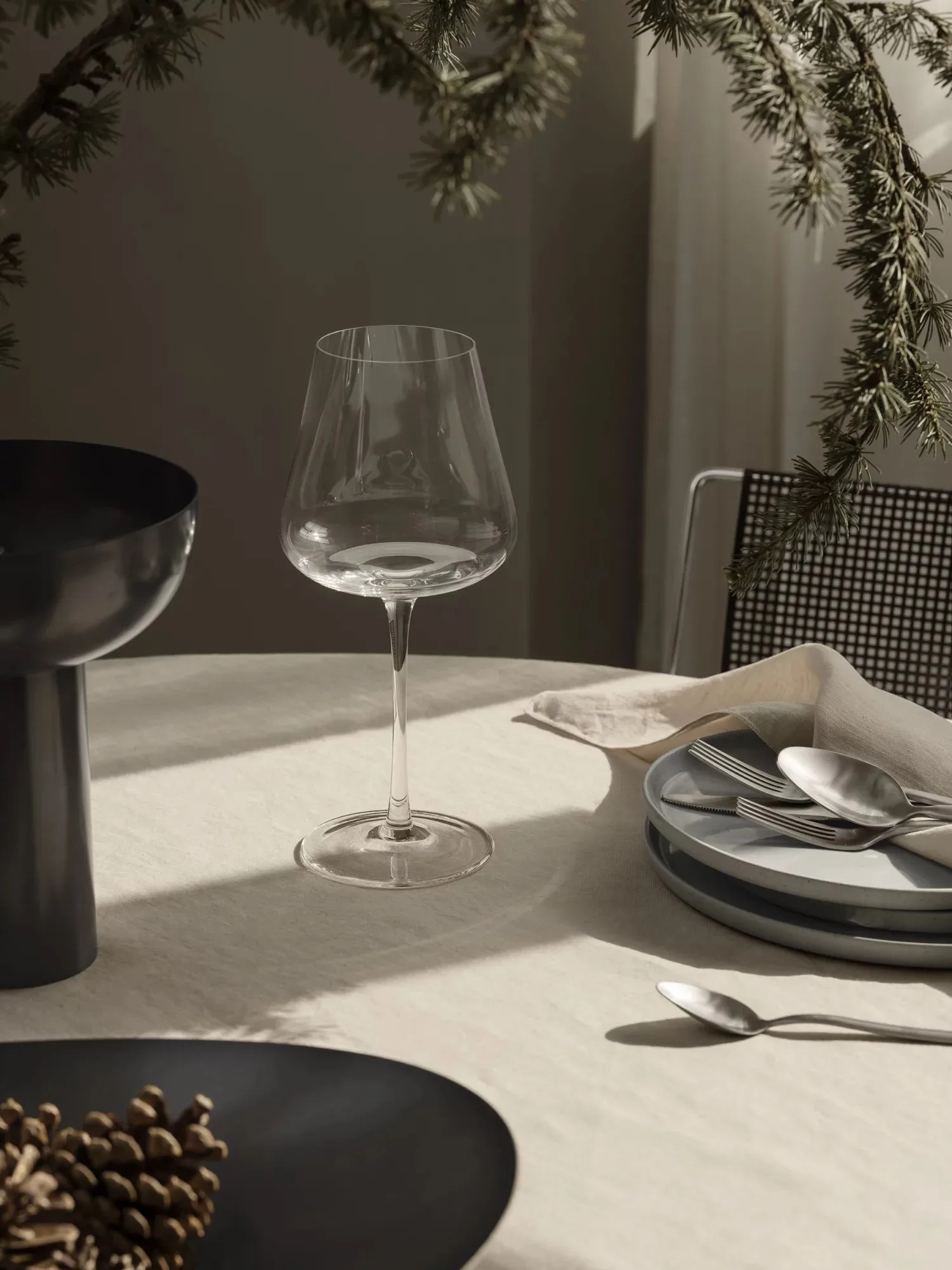 MIYABI hyacintvas Ø17 cm, Burned metal blomus