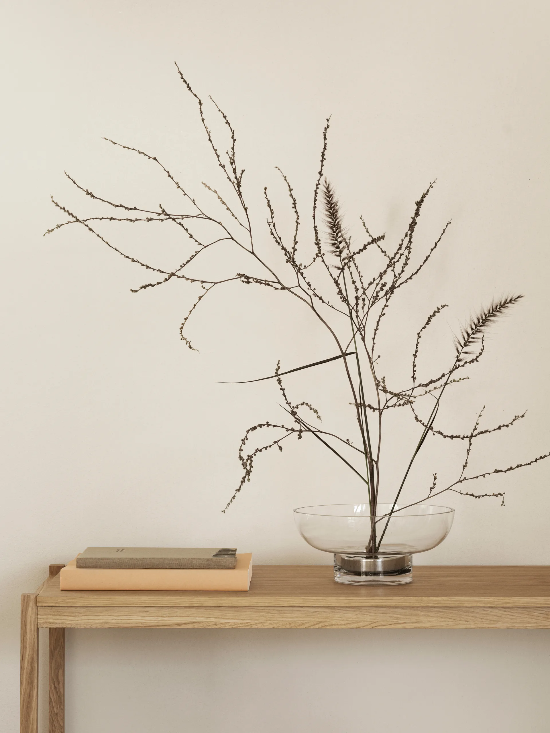 MIYABI vas M Ø23 cm, Clear blomus