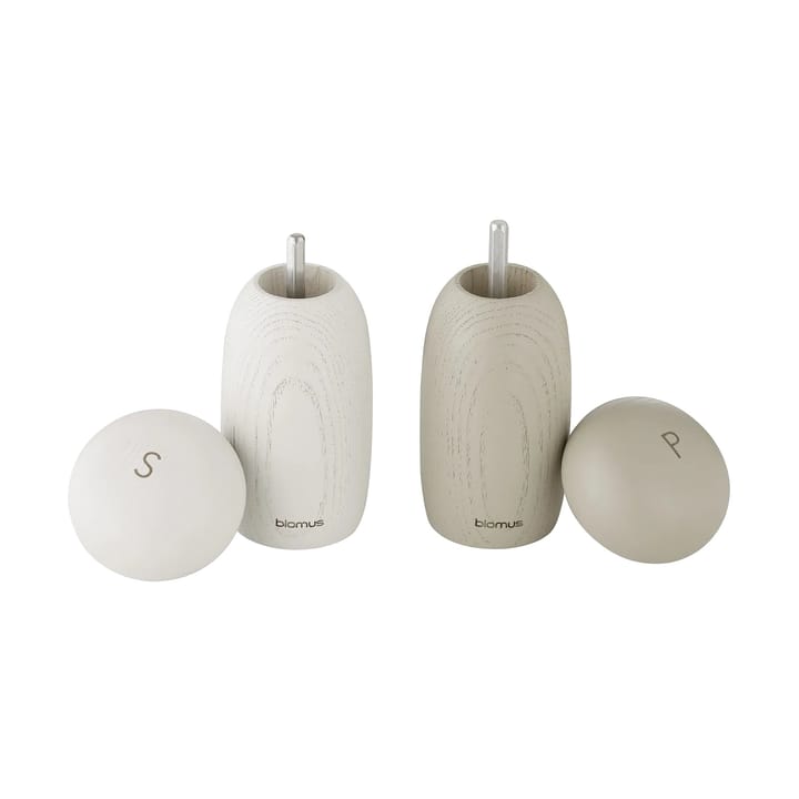 Moli Salt- och pepparkvarsset 13 cm, Moonbeam Blomus