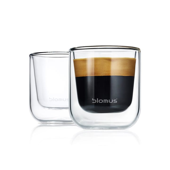 Nero isolerande espressoglas 2-pack - Klar - blomus