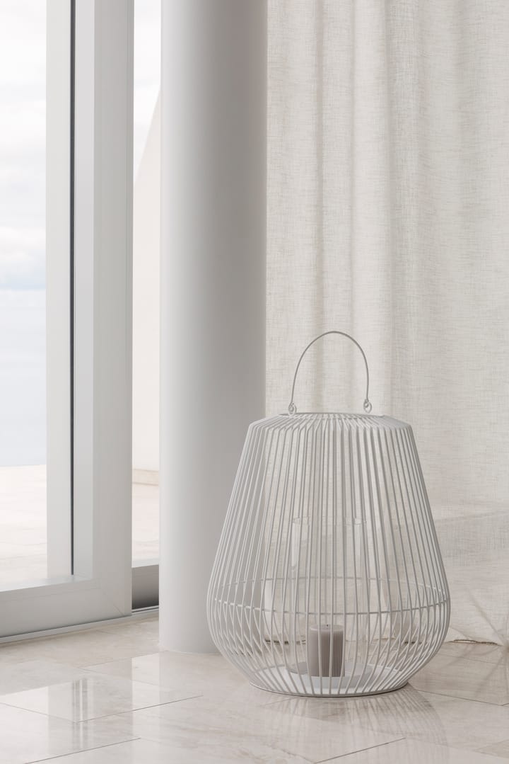 Nidea lanterna S 52,5 cm, Vit Blomus