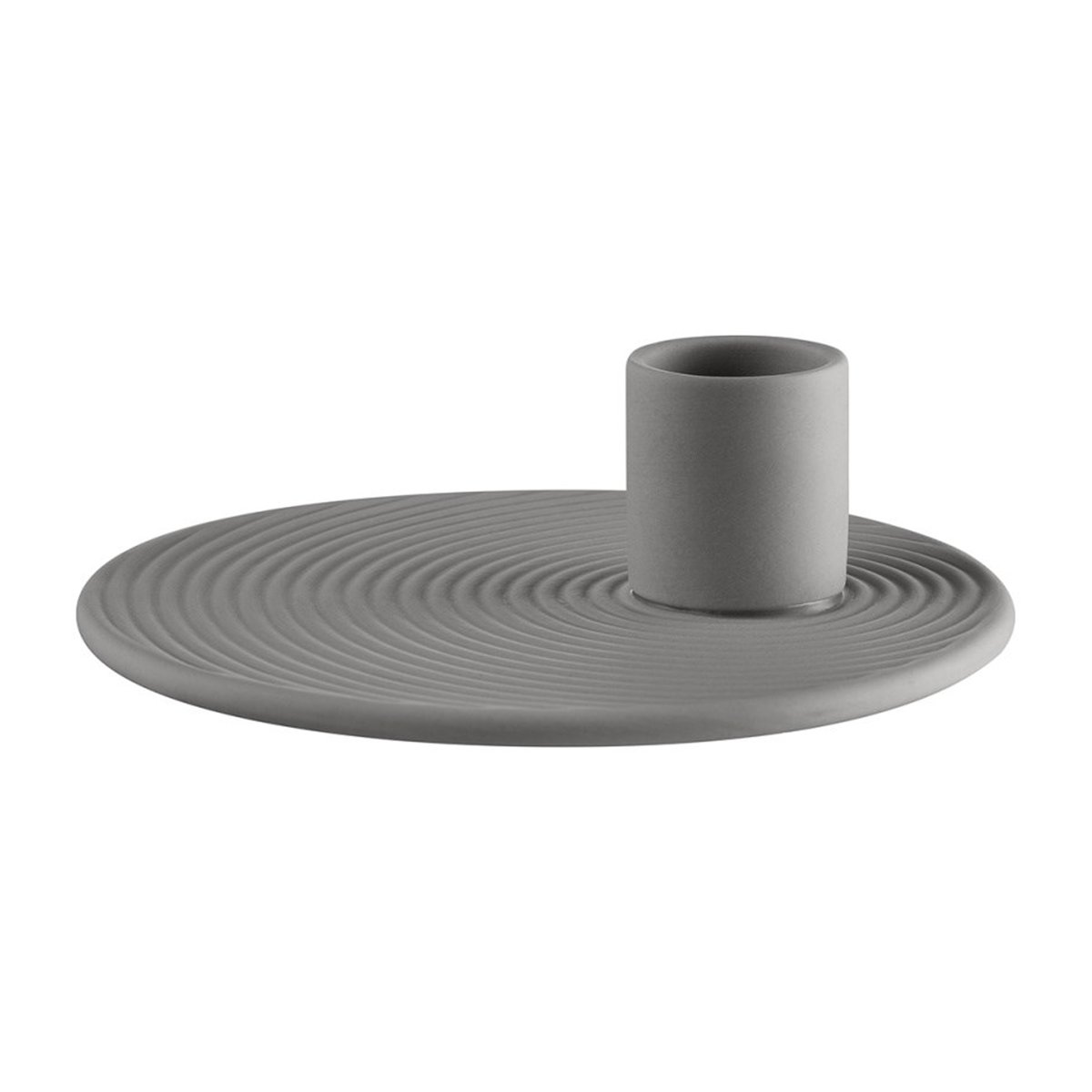 blomus Nona ljusstake 12 cm Pewter | Skandinavisk Design | Ljusstakar | Grå