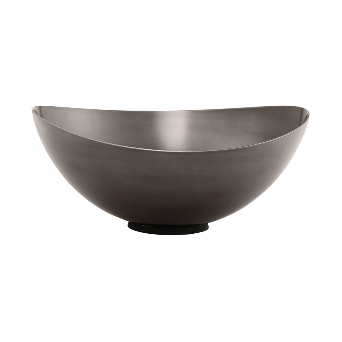 blomus ONDEA djup skål S 23,5x24,5 cm Burned metal | Skandinavisk Design | Dekorationsskålar | Grå