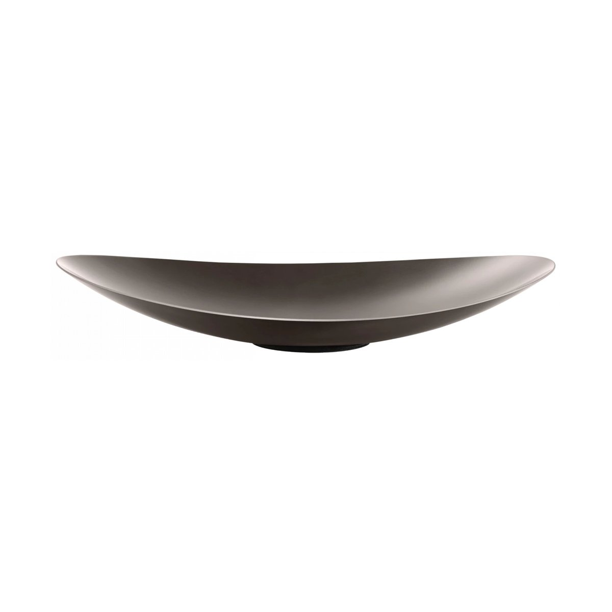 blomus ONDEA skål S 28,5x34 cm Burned metal | Skandinavisk Design | Dekorationsskålar | Grå