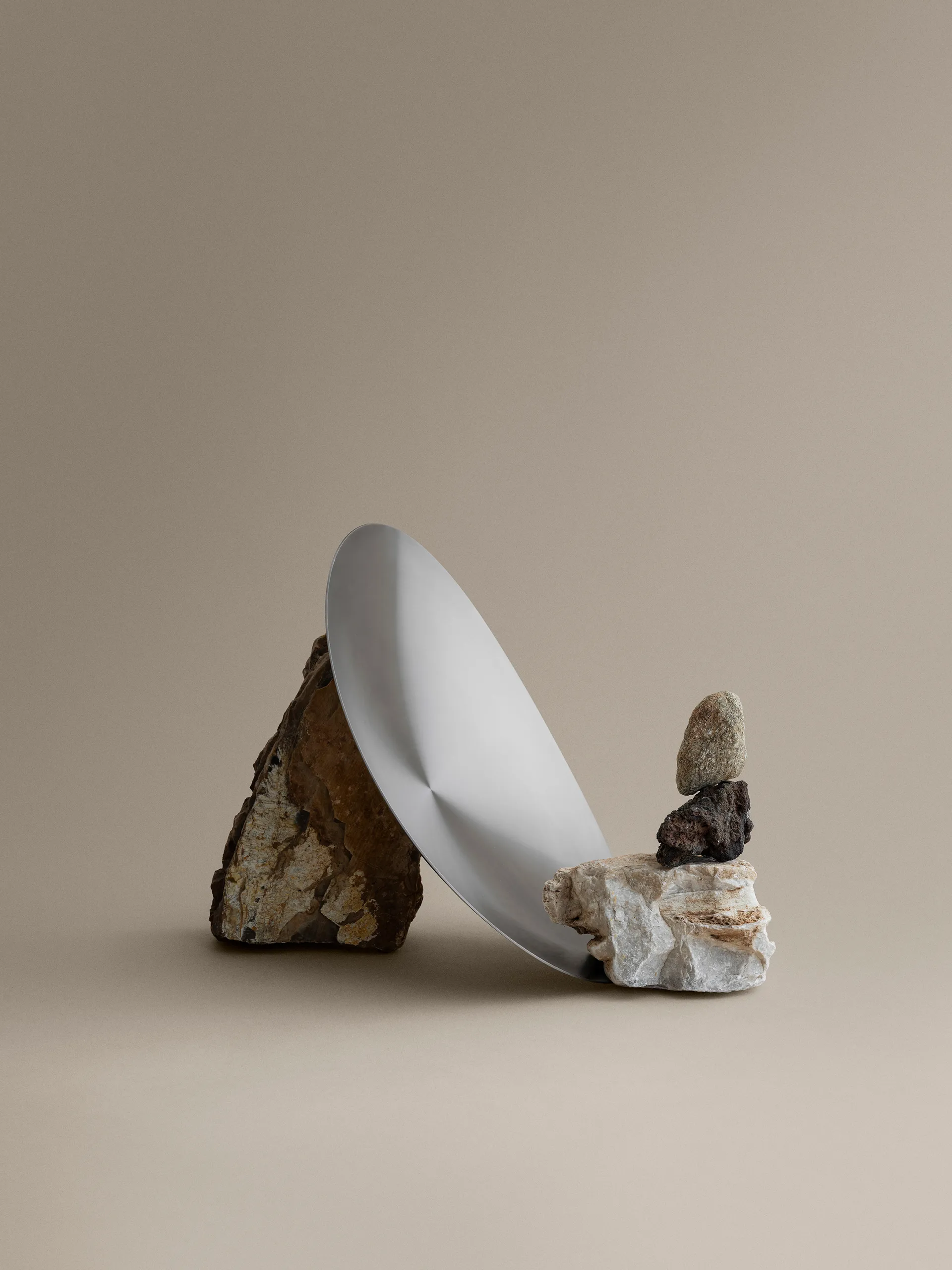 ONDEA skål S 28,5x34 cm, Rostfritt stål matt blomus