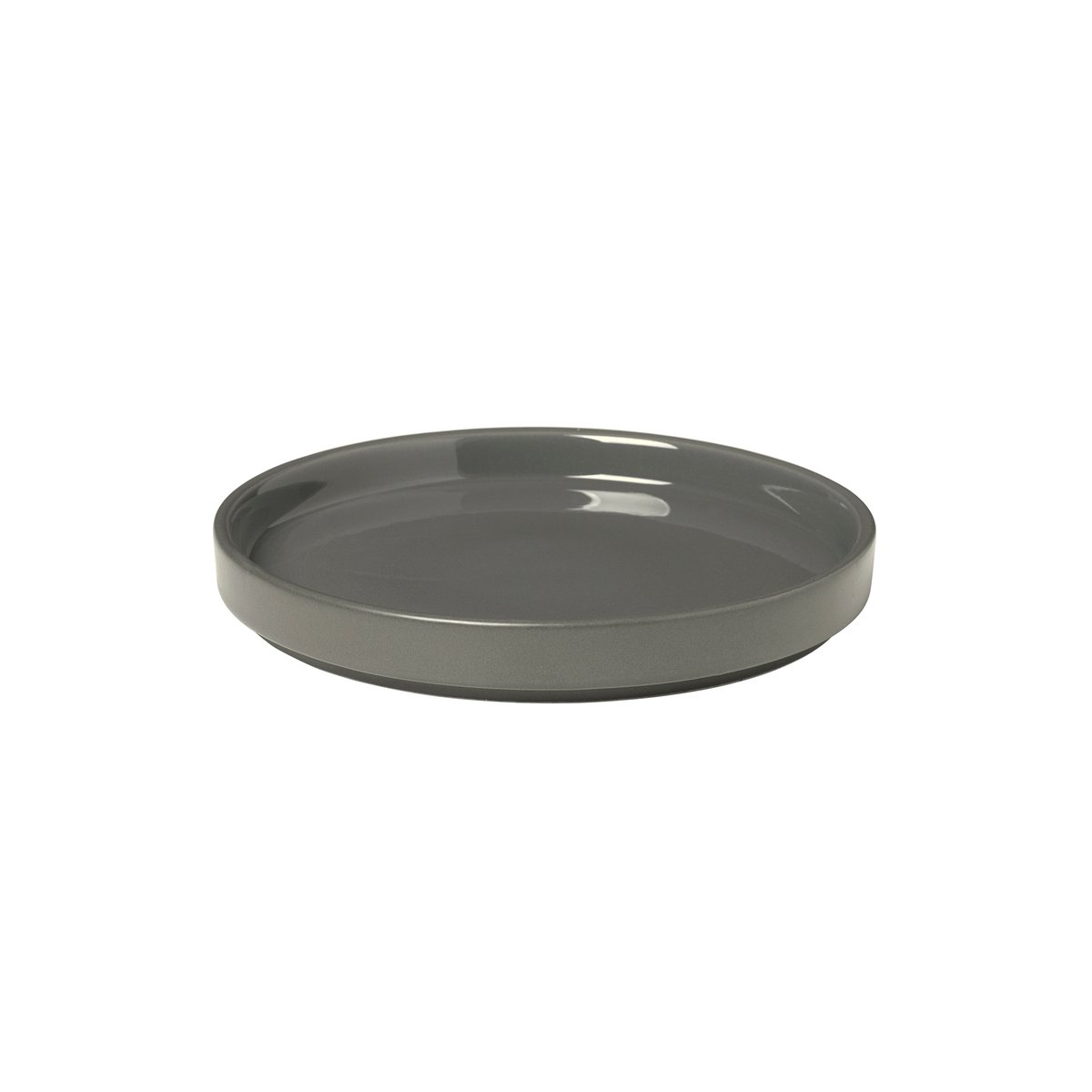 blomus Pilar assiett 14 cm Pewter | Skandinavisk Design | Assietter | Grå