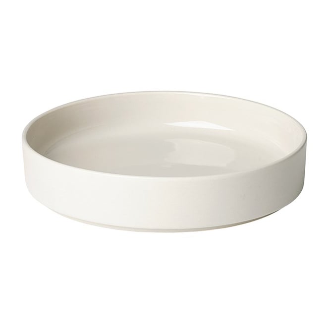 blomus Pilar djup tallrik 20 cm Moonbeam | Skandinavisk Design | Djupa tallrikar | Beige