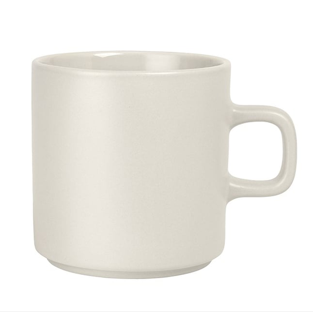 blomus Pilar mugg 25 cl Moonbeam | Skandinavisk Design | Kaffekoppar | Beige