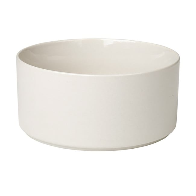 blomus Pilar skål 20 cm Moonbeam | Skandinavisk Design | Frukostskålar | Beige