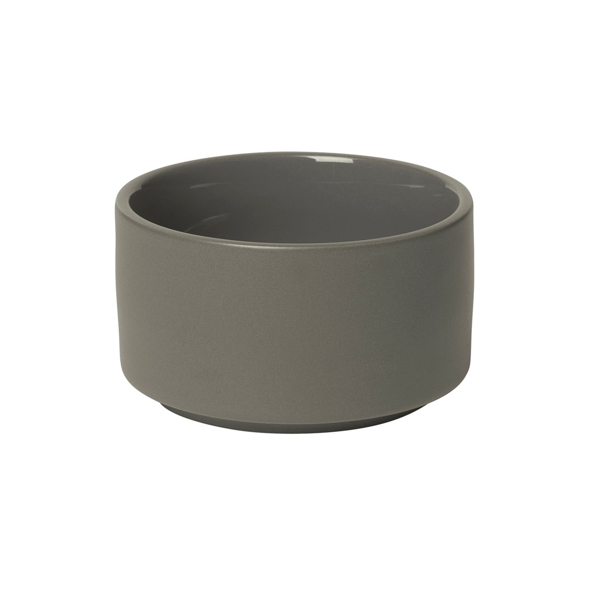 blomus Pilar skål 8,5 cm Pewter | Skandinavisk Design | Serveringsskålar | Grön