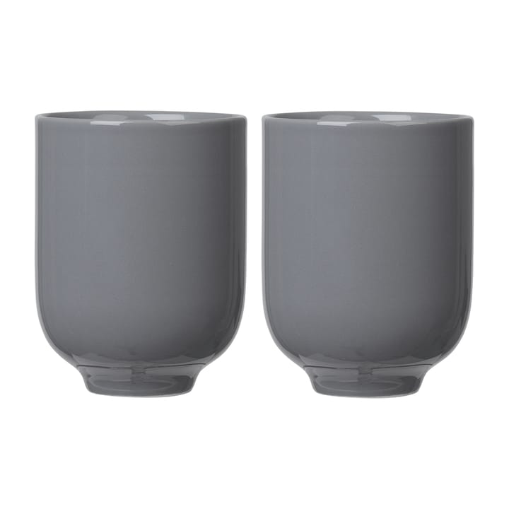 Ro mugg 25 cl 2-pack - Sharkskin - blomus