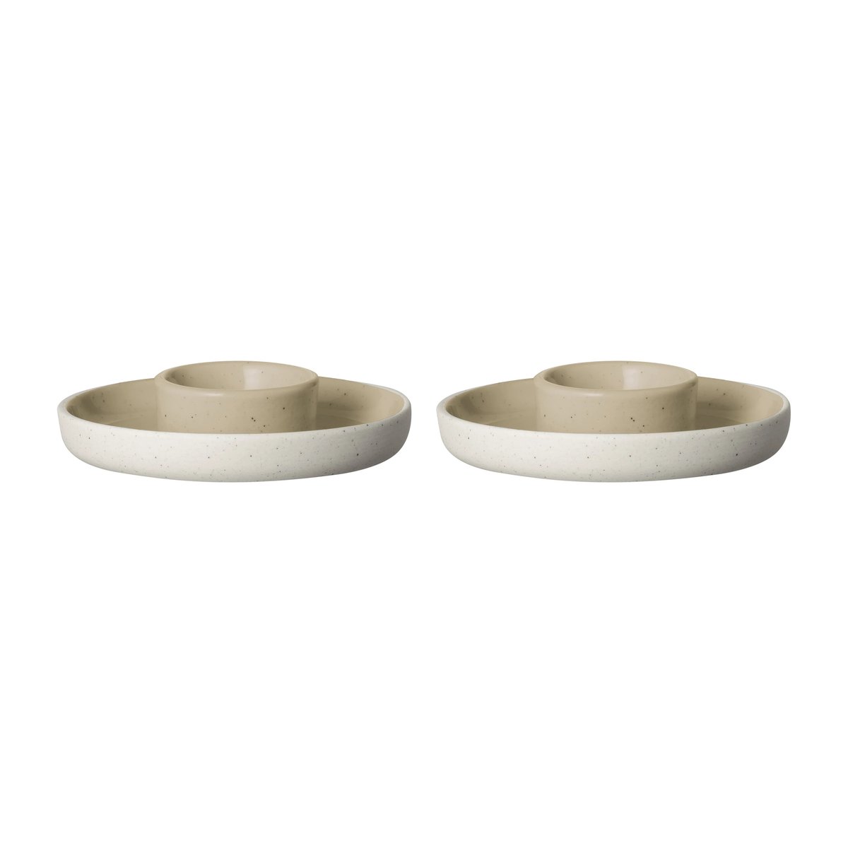 blomus Sablo äggkopp 10 cm 2-pack Savannah | Skandinavisk Design | Äggkoppar | Gul