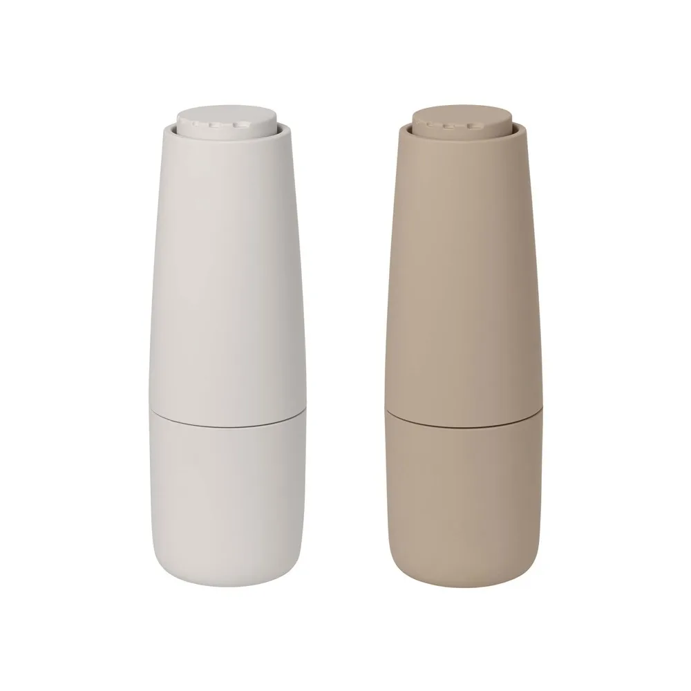 blomus Salpi salt- och pepparkvarn plast Nomad-moonbeam (beige-grå)