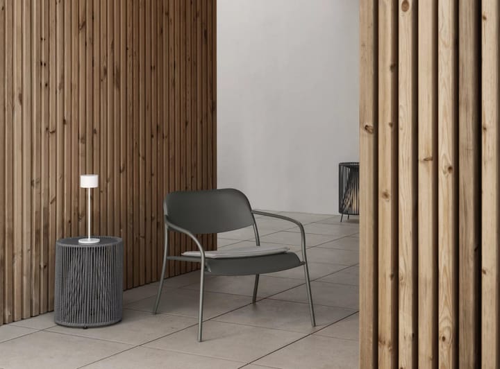 Sittdyna till YUA lounge chair, Melange grey Blomus