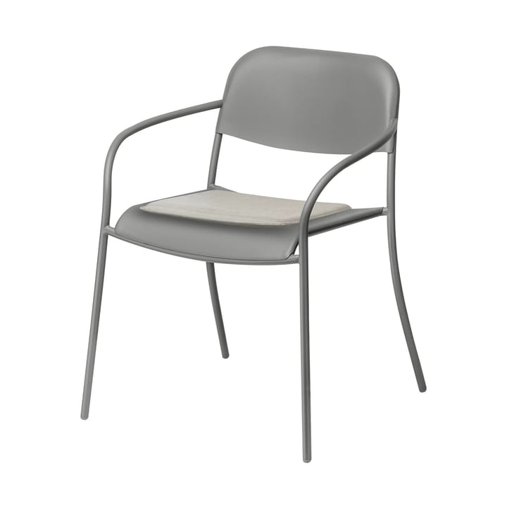 Sittdyna till YUA stol och YUA lounge chair, Melange grey Blomus