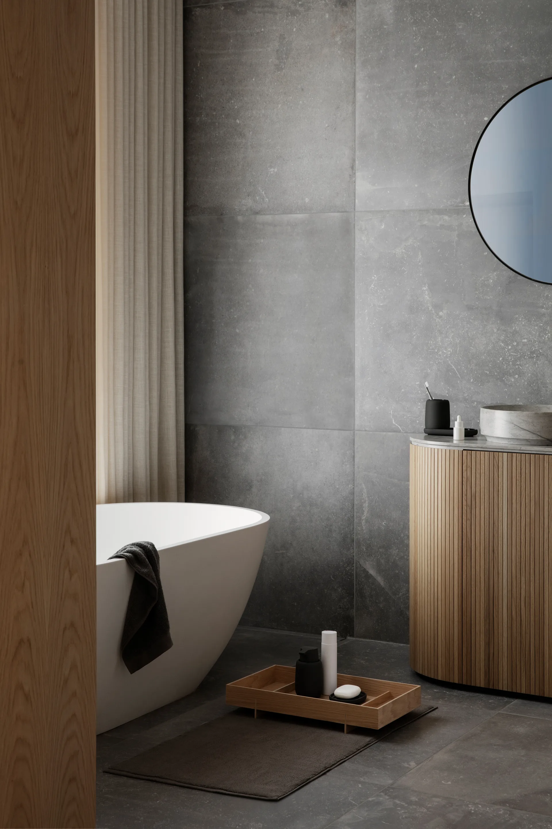 Sono bricka 10x19 cm, Svart blomus