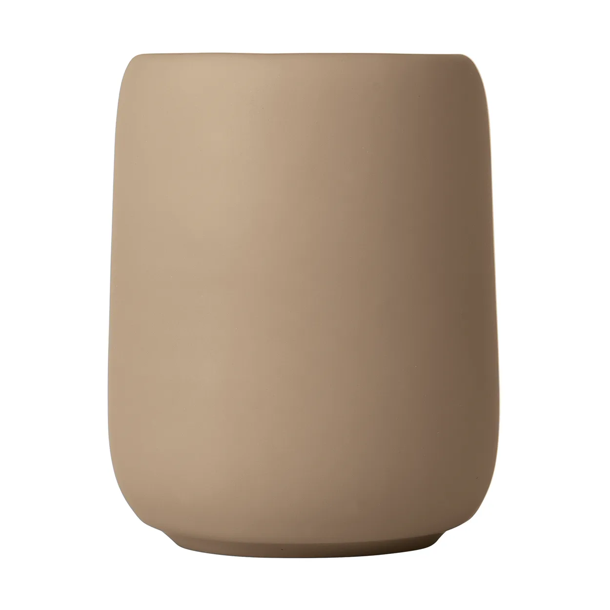 blomus Sono tandborstmugg keramik 30 cl Beige | Skandinavisk Design | Tandborsthållare | Brun