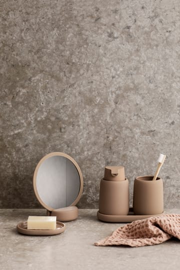Sono tandborstmugg keramik 30 cl - Beige - Blomus