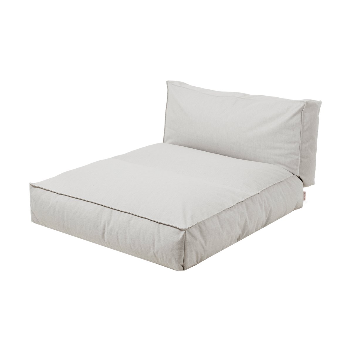 blomus STAY dagbädd sittpuff 190x120 cm Cloud | Skandinavisk Design | Solsängar & solstolar | Grå