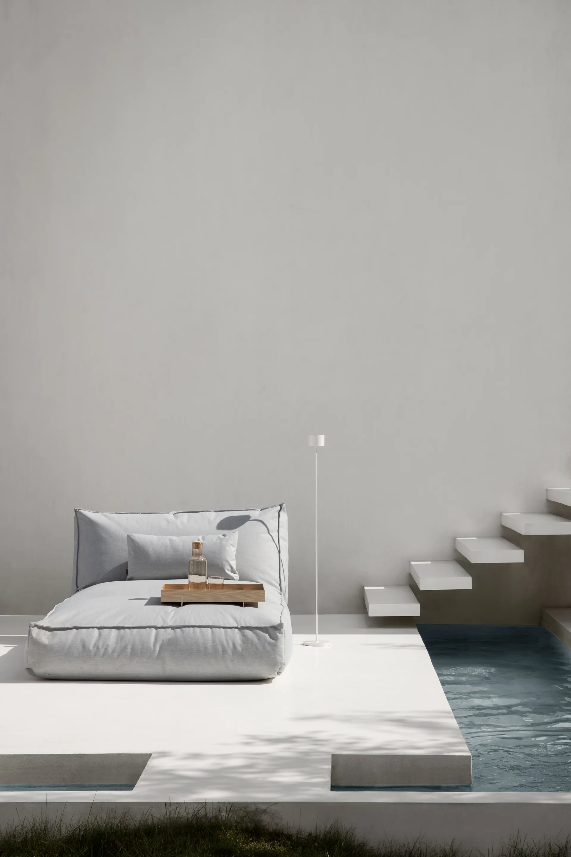 STAY dagbädd sittpuff 190x120 cm, Cloud blomus