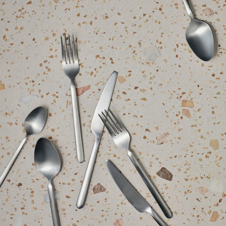 STELLA bestickset silver, 16 delar Blomus