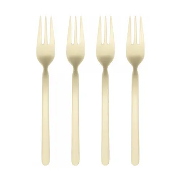 STELLA dessertgaffel champagne 4-pack - 15,5 cm - blomus
