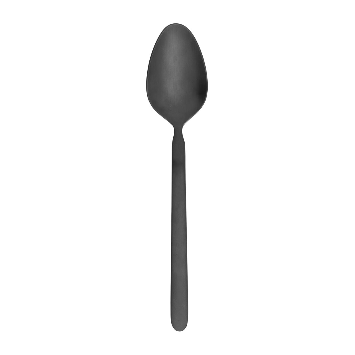 blomus Stella matsked svart 20 cm | Skandinavisk Design | Matbestick | Svart