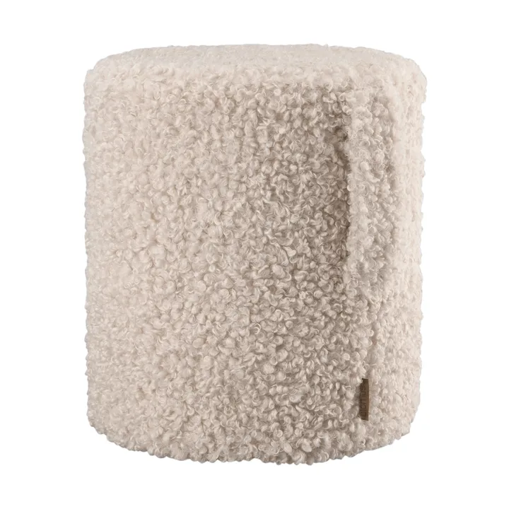 Teddy sittpuff - Moonbeam, Ø35x40 cm - Blomus