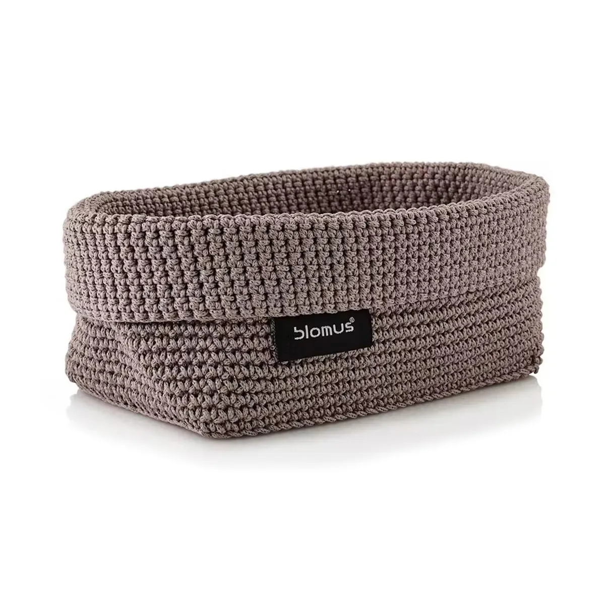 blomus Tela textilkorg L 12x20 cm Taupe