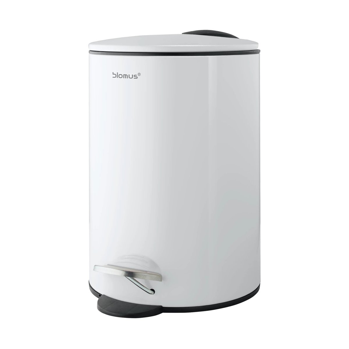 blomus Tubo pedalhink 3 L White | Skandinavisk Design | Pedalhinkar | Vit