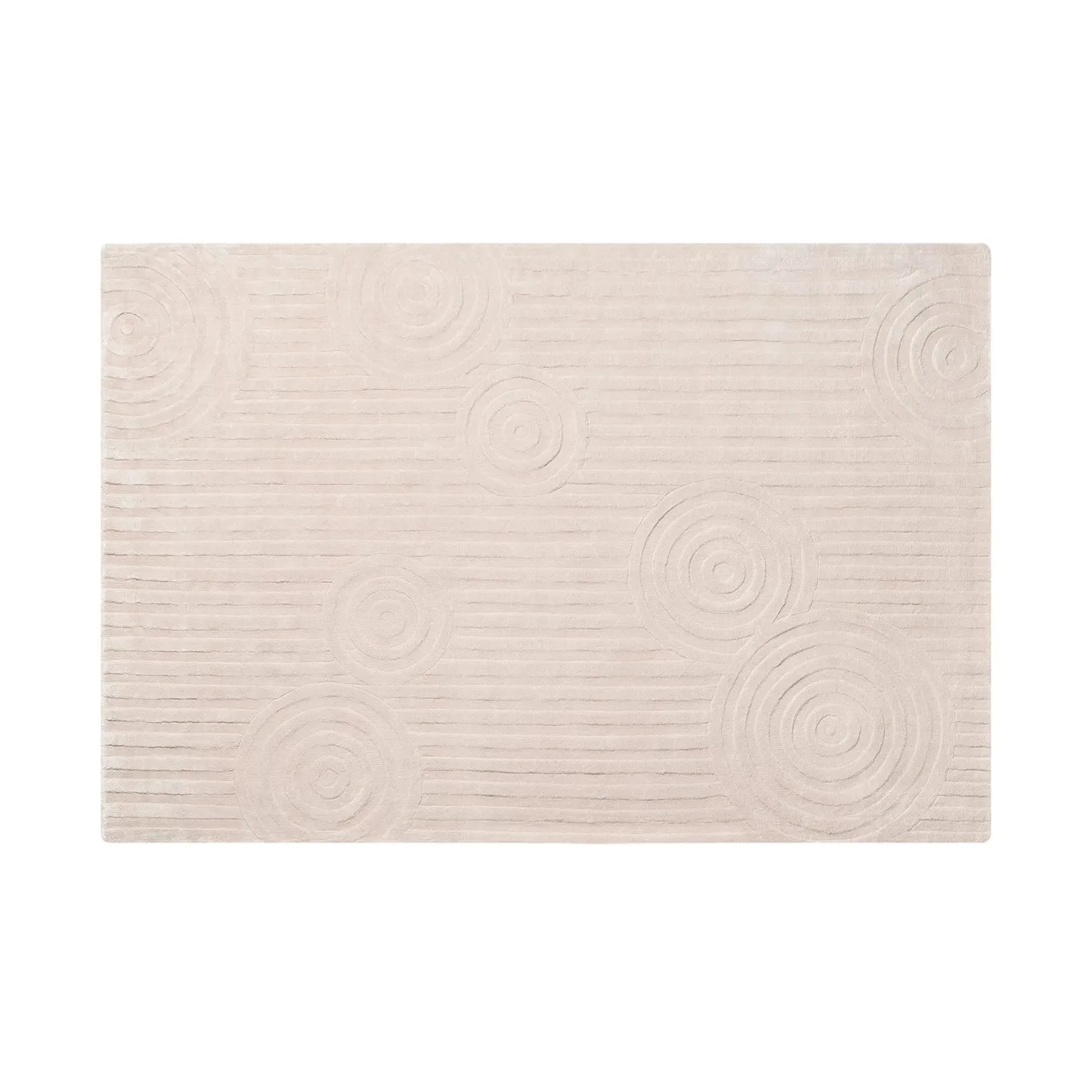 Uzu matta M 160x240 cm, Beige blomus