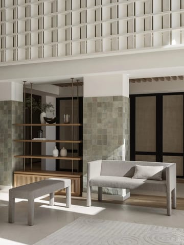 Uzu matta M 160x240 cm - Beige - Blomus