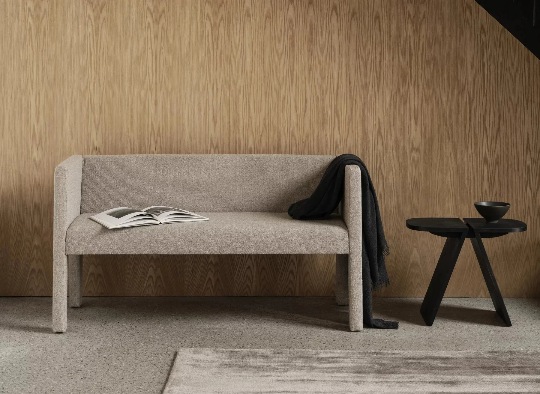 Visca matta L 200x300 cm, Beige blomus