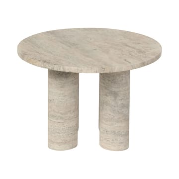 Volos sidobord S Ø52 cm - Travertine - Blomus