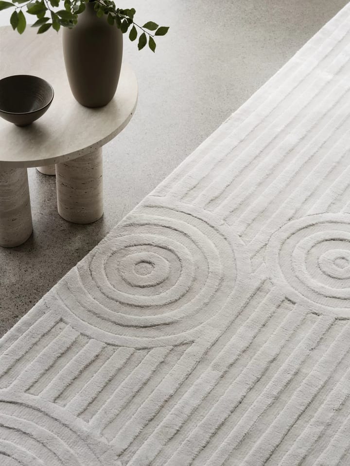 Volos sidobord S Ø52 cm, Travertine Blomus