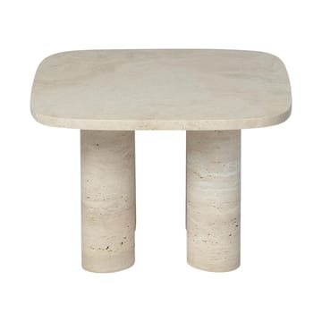Volos sidobord S 52x52 cm - Travertine - Blomus