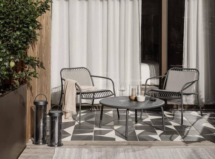 YUA lounge bord Ø80 cm, Silk grey Blomus