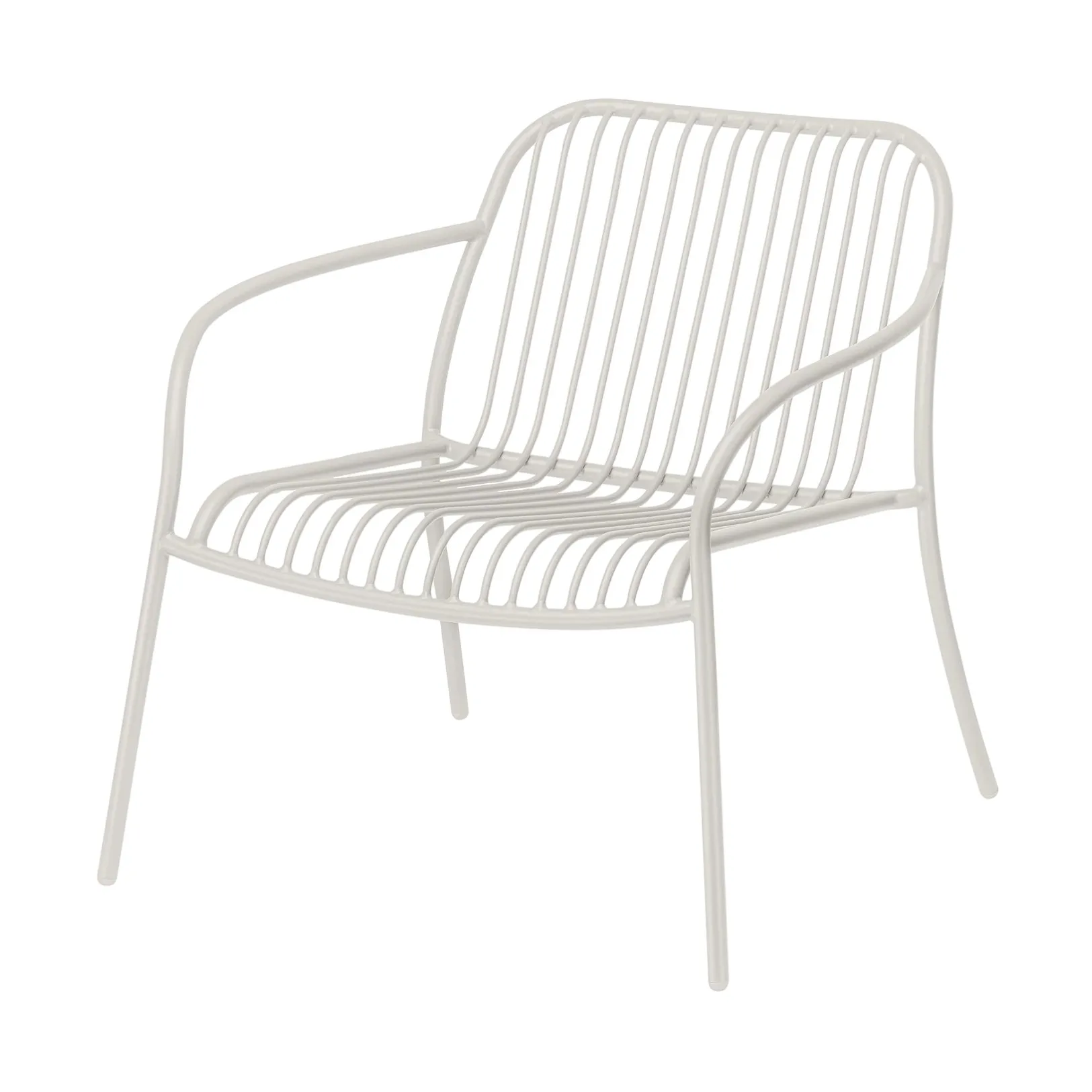 YUA WIRE lounge Chair stol, Silk grey (grå) blomus