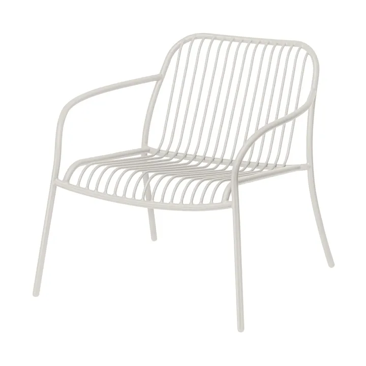 YUA WIRE lounge Chair stol - Silk grey (grå) - blomus