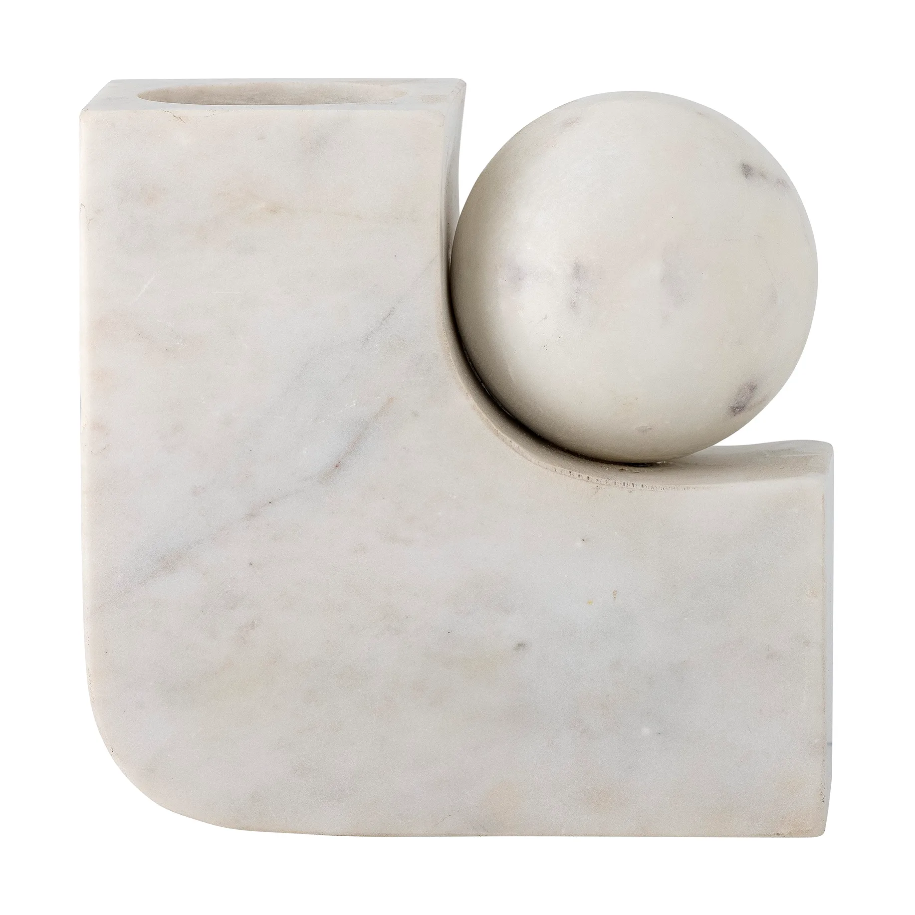 Abbelin ljusstake, Marmor Bloomingville