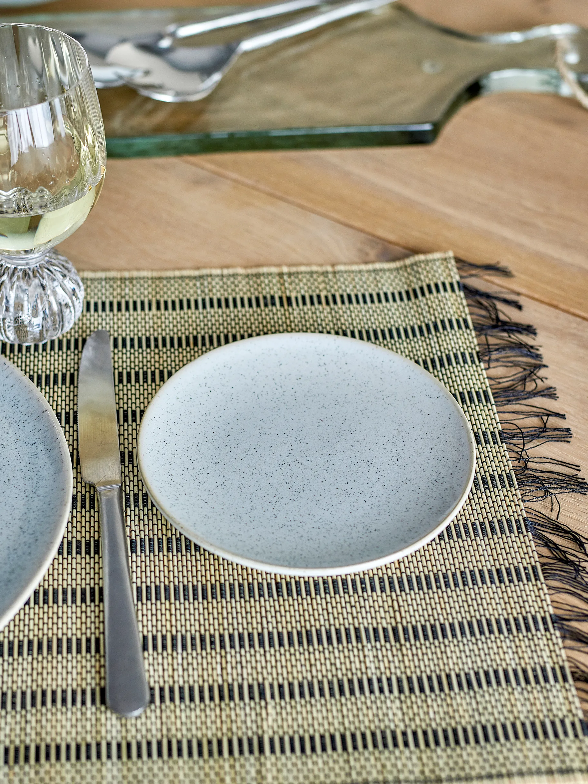 Addison assiett Ø16 cm, Vit Bloomingville