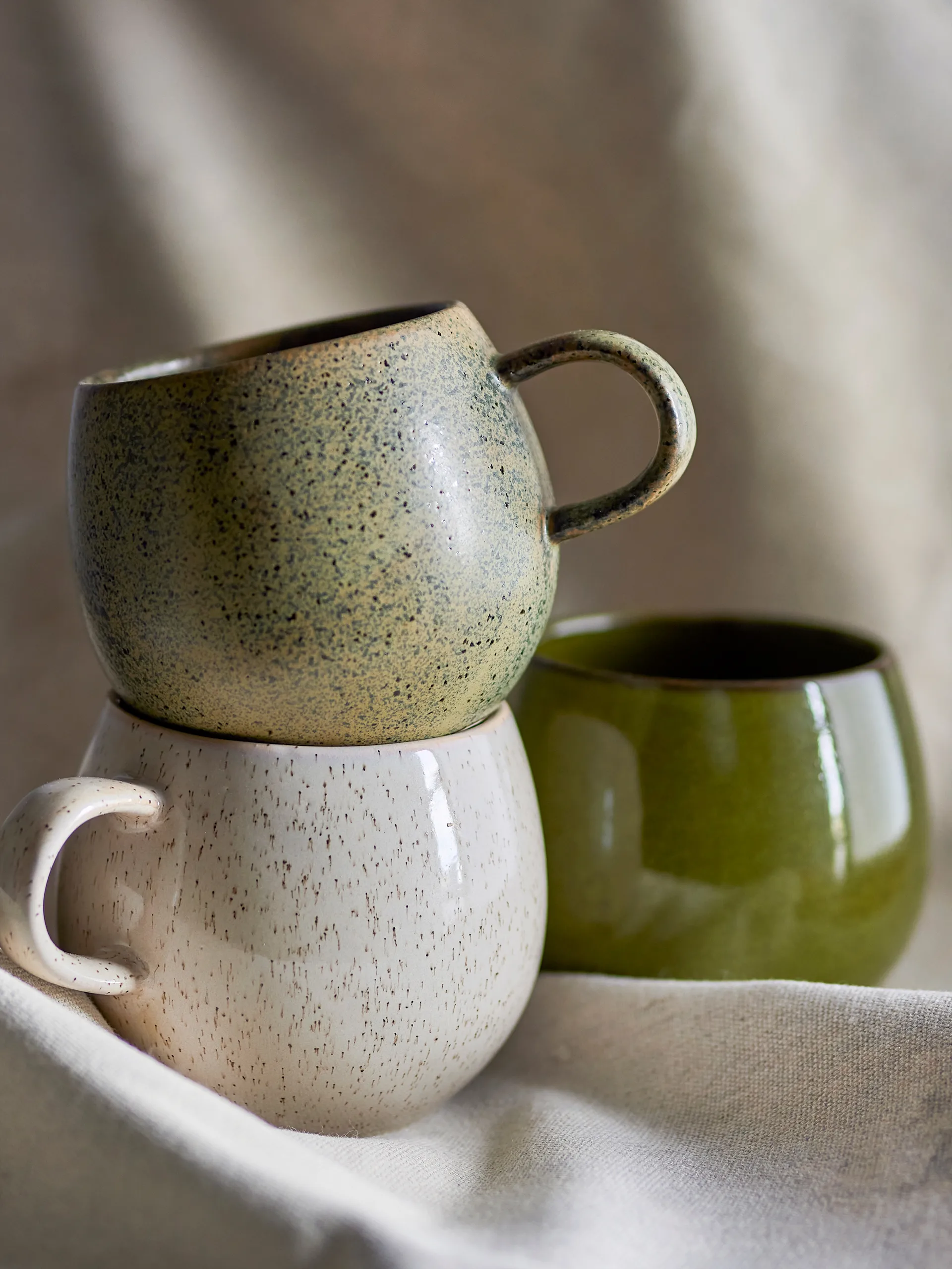 Addison kopp 3 delar, Grön Bloomingville