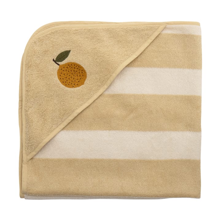 Agnes handduk med huva 78x78 cm - Apelsin - Bloomingville