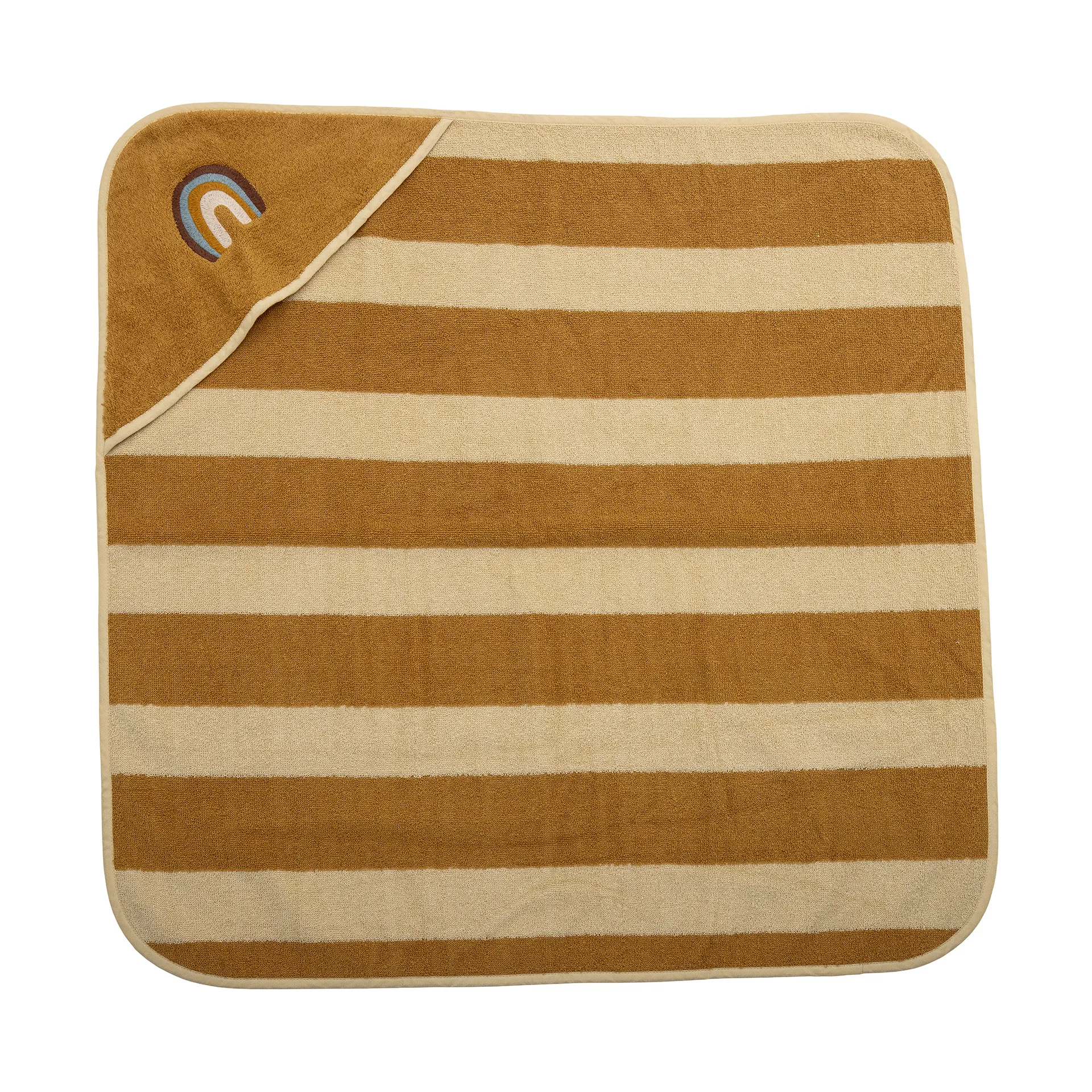 Agnes handduk med huva 78x78 cm, Regnbåge Bloomingville