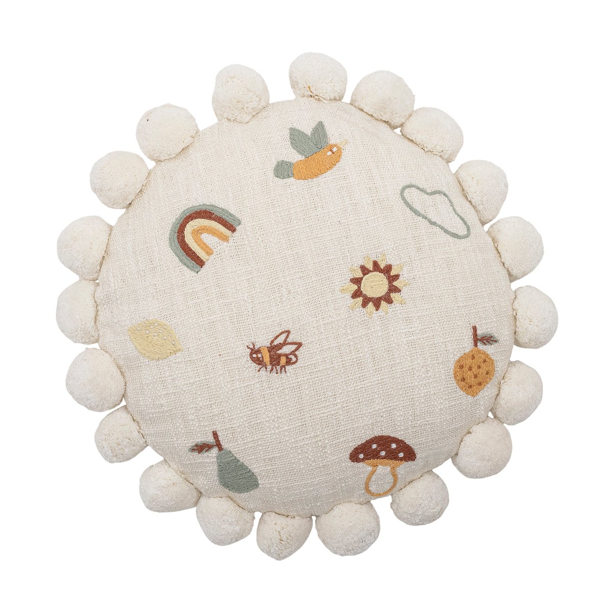 Bloomingville Agnes kudde 40 cm Nature | Skandinavisk Design | Kuddar | Vit