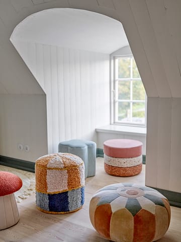 Agnes sittpuff Ø50x30 cm - Brun - Bloomingville