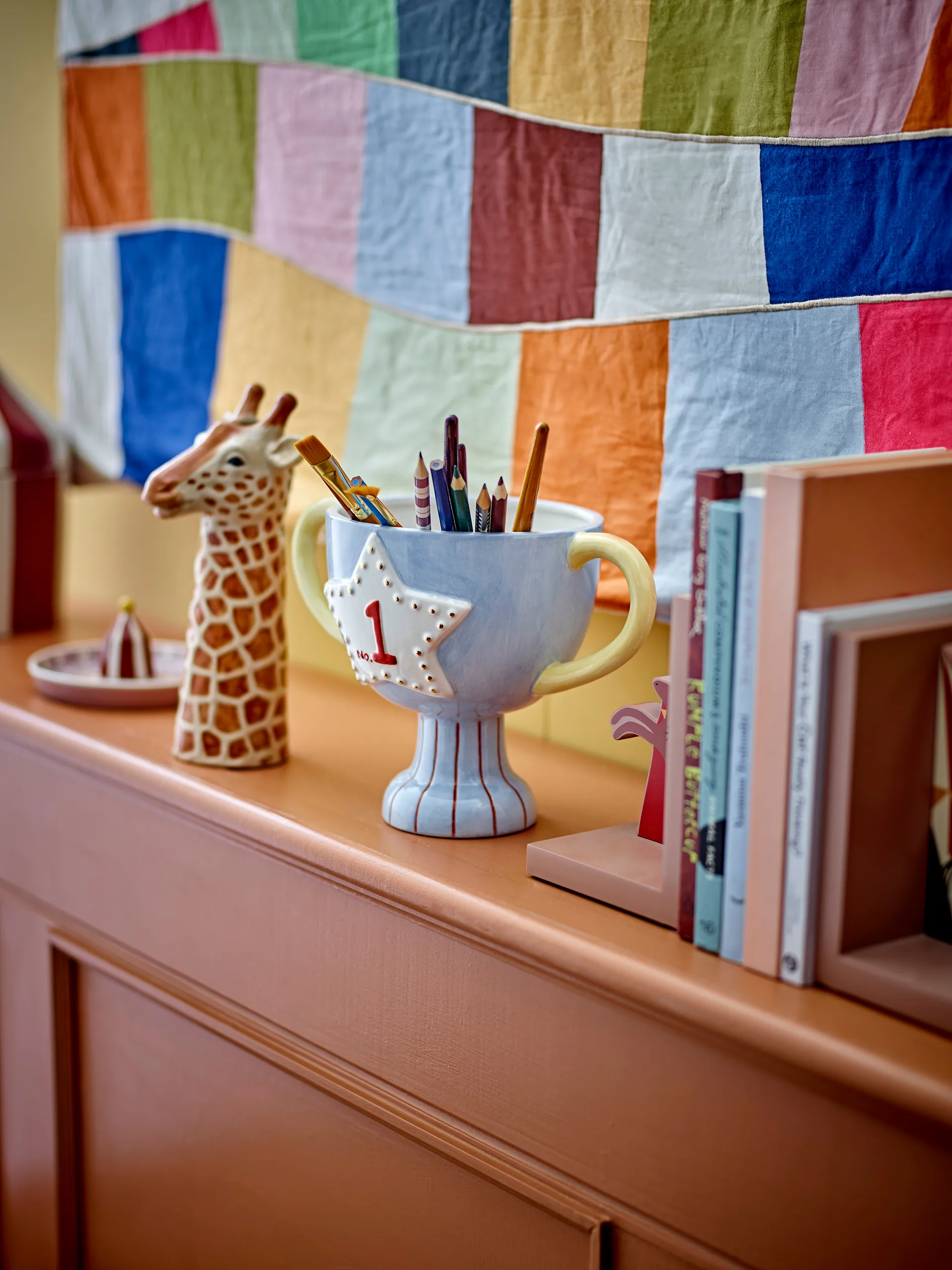 Alazar vas 9x21 cm, Brun Bloomingville