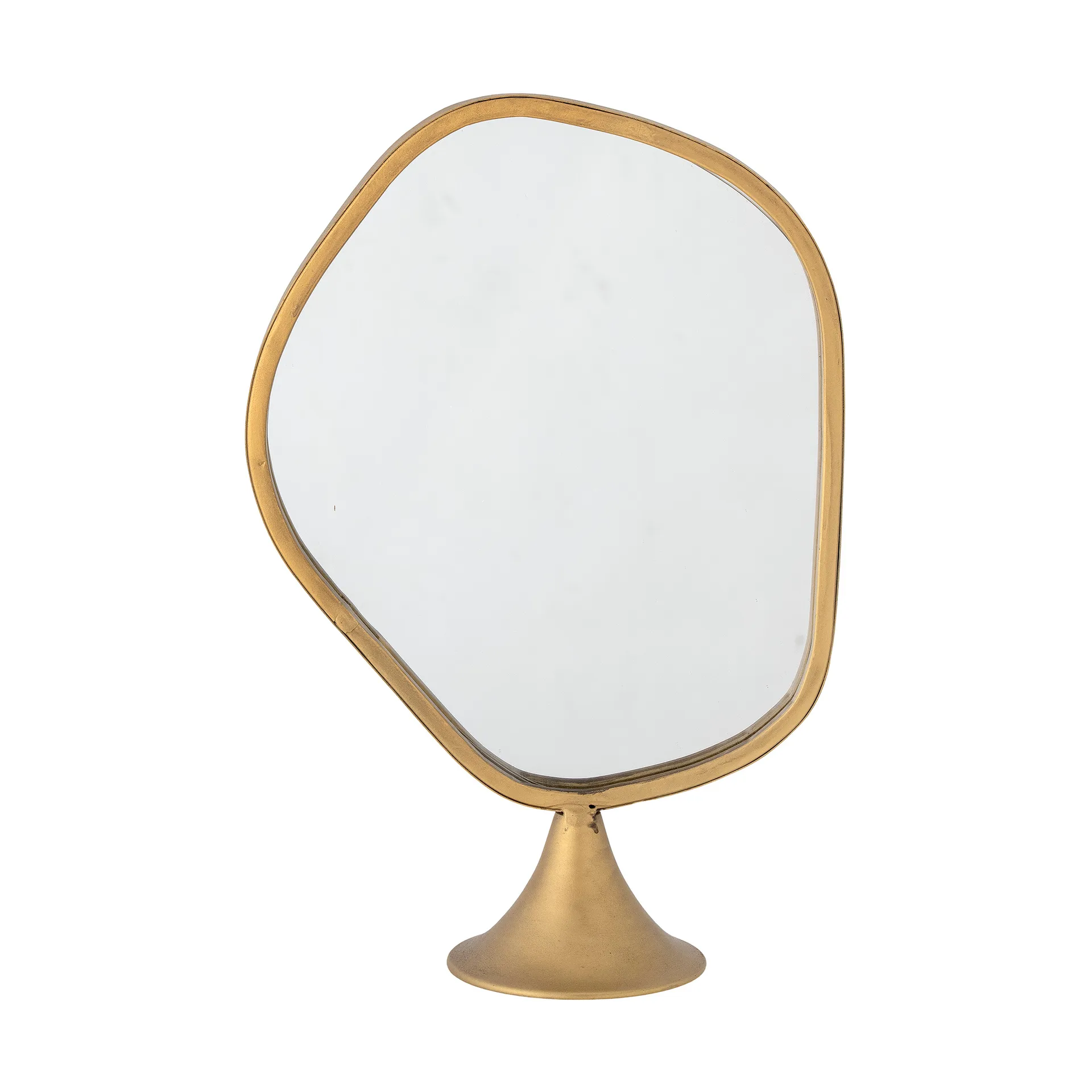 Ania spegel 36,5 cm, Mässing Bloomingville