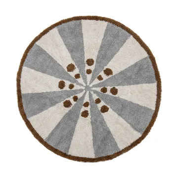 Anker matta Ø110 cm - Blue - Bloomingville