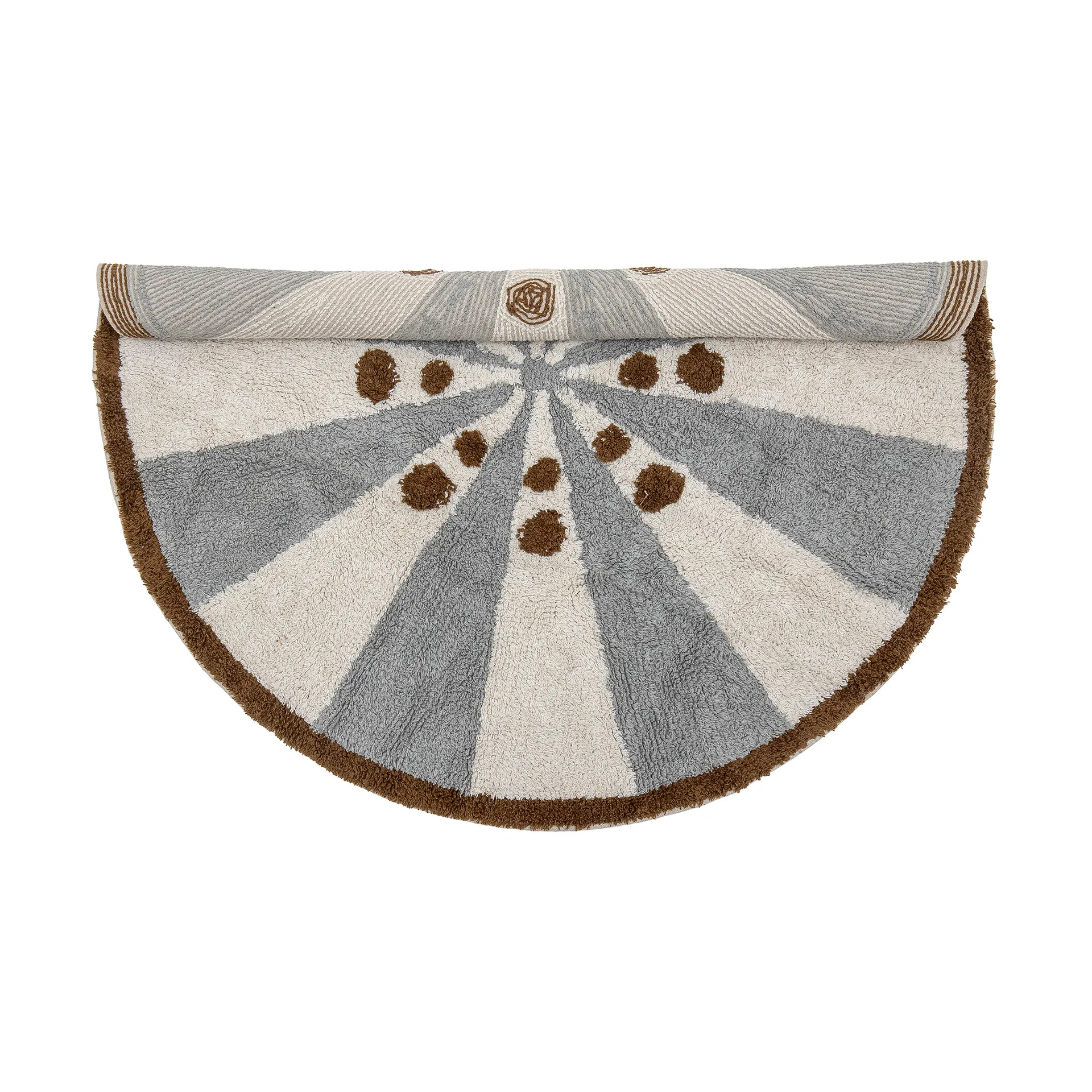 Anker matta Ø110 cm, Blue Bloomingville